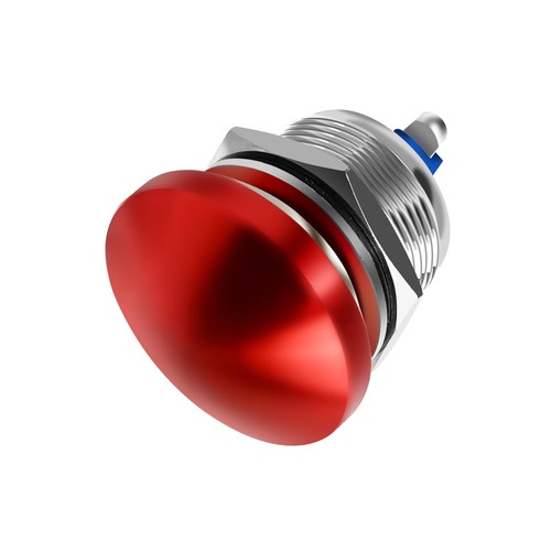 Red mushroom head - red,