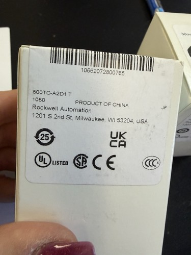 Sealed allen bradley 800t - allen, 800t-a2d1