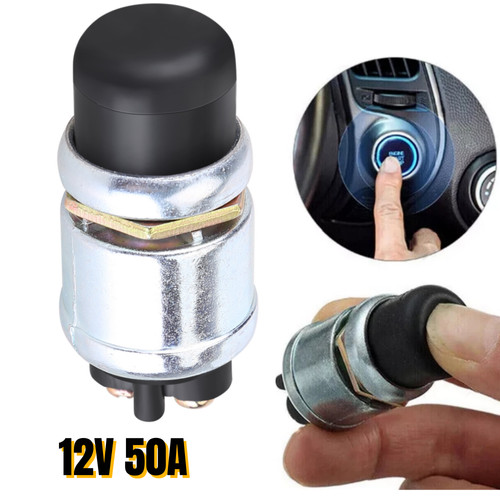 12v 50a waterproof switch push - 12v,
