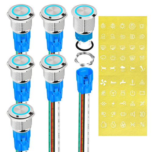 12v latching push button - 12v,