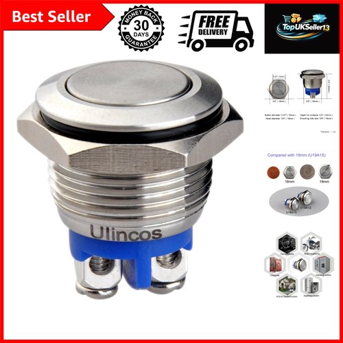 Momentary push button switch - button,