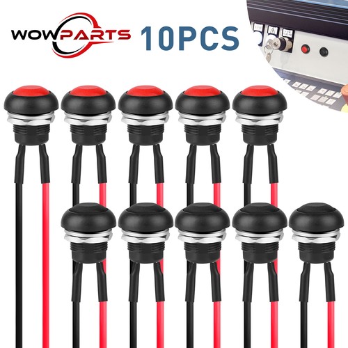 10pcs spst 12mm momentary push - spst,