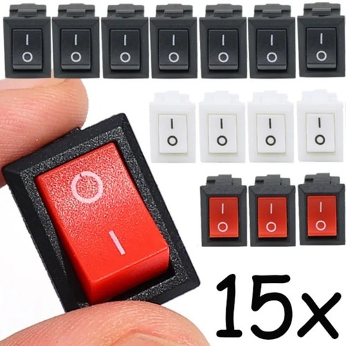 15pcs kcd11 rocker switch - 15pcs, 2