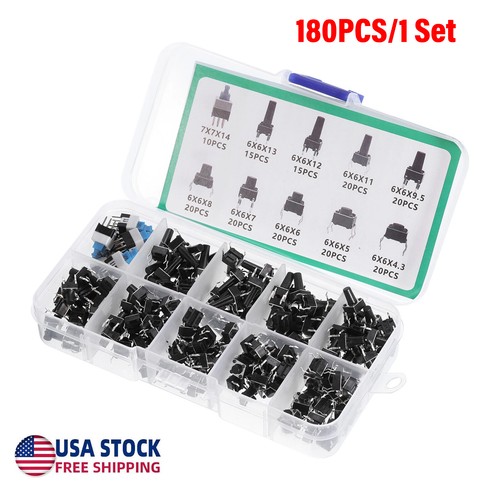 180pcs micro momentary tact - momentary,