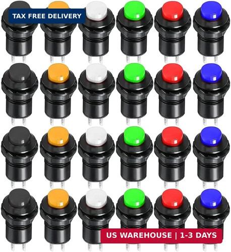 Gebildet 24pcs 12mm momentary - gebildet,
