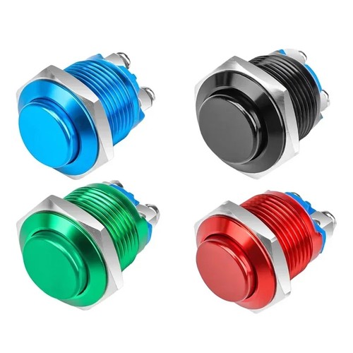 2pcs momentary push button - push,