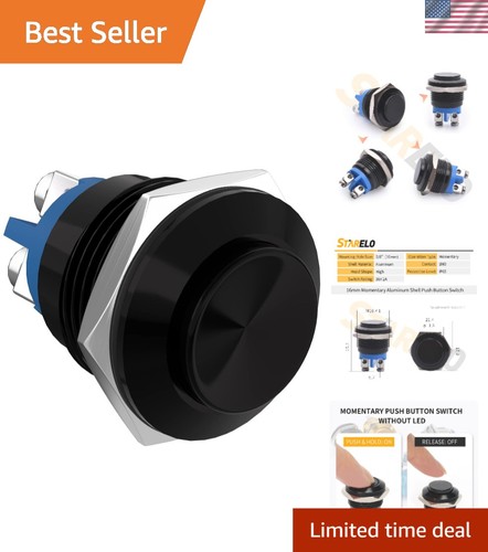 16mm momentary push - 5/8",