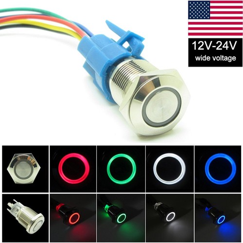 Stock 16mm metal push - us,